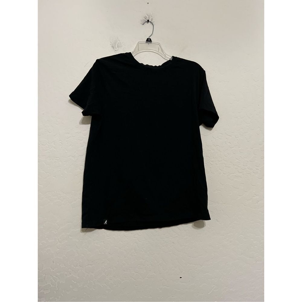 Kangol Shirt Men's Large Black Short Sleeve
